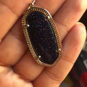 Blue Goldstone Elle earrings